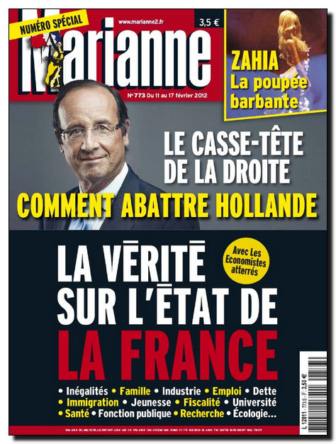 Marianne N�773 - Du 11 au 17 F�vrier 2012 [NEW/HQ/UL]
