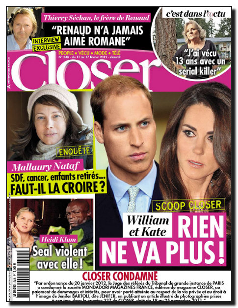 Closer N�348 - 11 au 17 Fevrier 2012 [NEW/HQ/UL]
