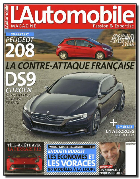 L'Automobile Magazine N�792 - Mai 2012 [NEW/HQ/SsTags/MULTI]