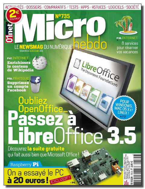 Micro Hebdo N°735 - 24 au 30 Mai 2012 [NEW/HQ/SsTags/MULTI]