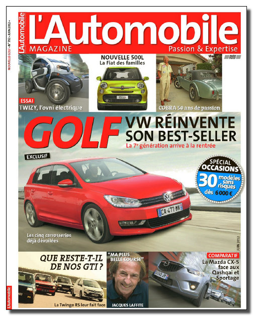 L'Automobile Magazine N°793 - Juin 2012 [NEW/HQ/SsTags/MULTI]