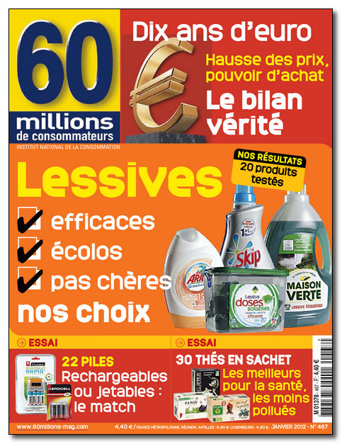 60 Millions de Consommateurs N�467 - Janvier 2012 [NEW/HQ/OnePage/UL]