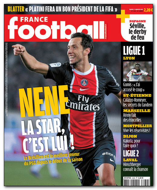 France Football N�3432 - Mardi 17 Janvier 2012 [NEW/HQ/UL]