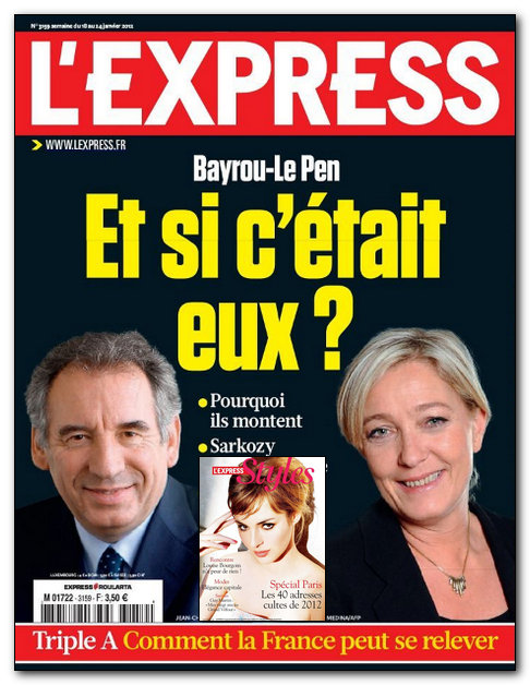 L'Express (+ Suppl Styles) N�3159 - 18 au 24 Janvier 2012 [NEW/HQ/UL]