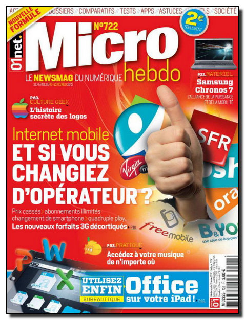 Micro Hebdo N�722 - du 16 au 22 Fevrier 2012 [NEW] [UP.TO]