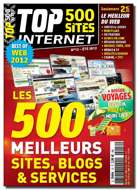 Top 500 Sites Internet N�12 - Et� 2012 [NEW/HQ/SsTags/MULTI]