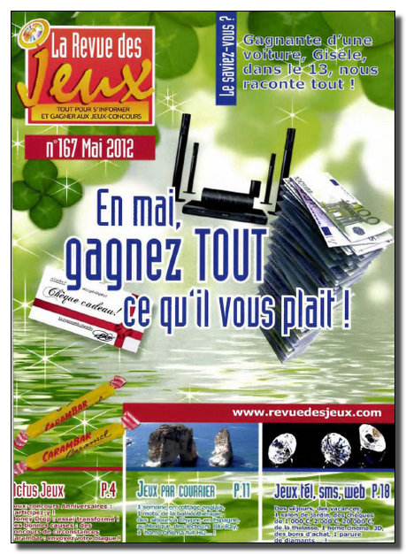 La Revue des Jeux N�167 - Mai 2012 [NEW/SsTags/RG]