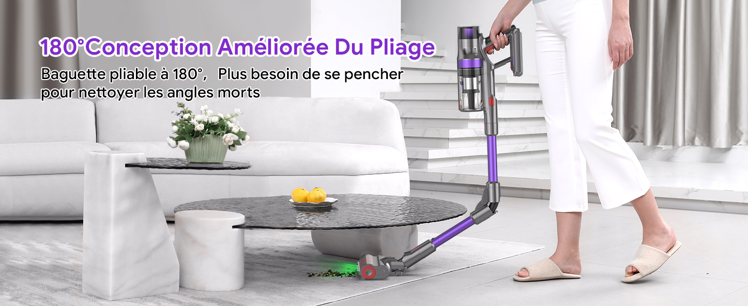 Aspirateur Balai Onseen S Aspirateur Balai Sans Fil Puissant Kpa