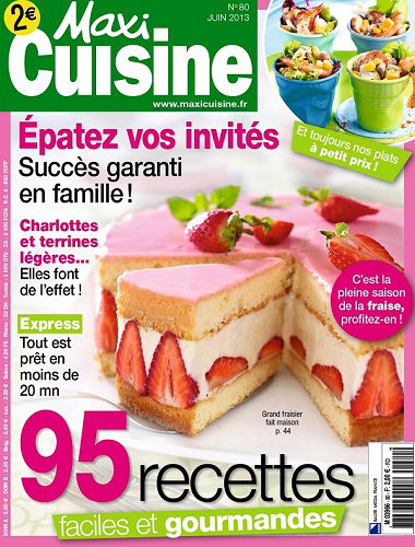 [MULTI] Maxi Cuisine N°80 - Juin 2013
