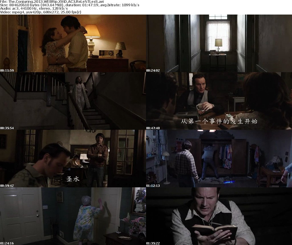 The Conjuring 2013 WEBRip XViD AC3 ReLeNTLesS | RlsBlog.org | The Best 