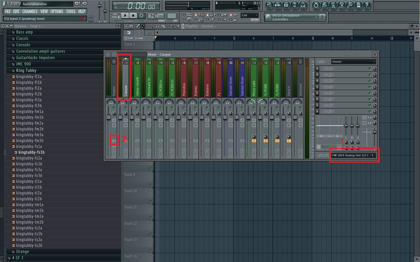 metronome au casque par Kriss Scilence dans FL Studio Entraide Les