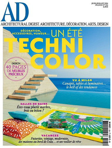 [Multi] Architectural Digest N°124 - Juin Juillet 2014
