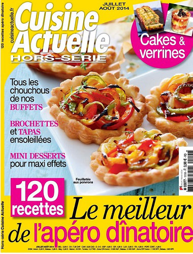 Cuisine Actuelle Hors Série N°111 - Juillet Août 2014