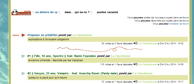 séparer "manuellement" les annonces du reste des sujets P6wg