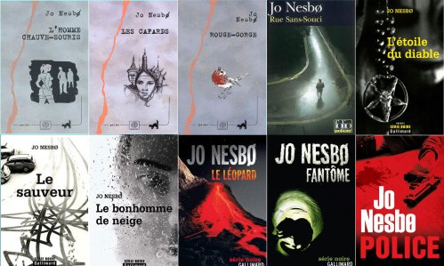 Jo Nesbo - Les 10 ouvrages de la série Harry Hole