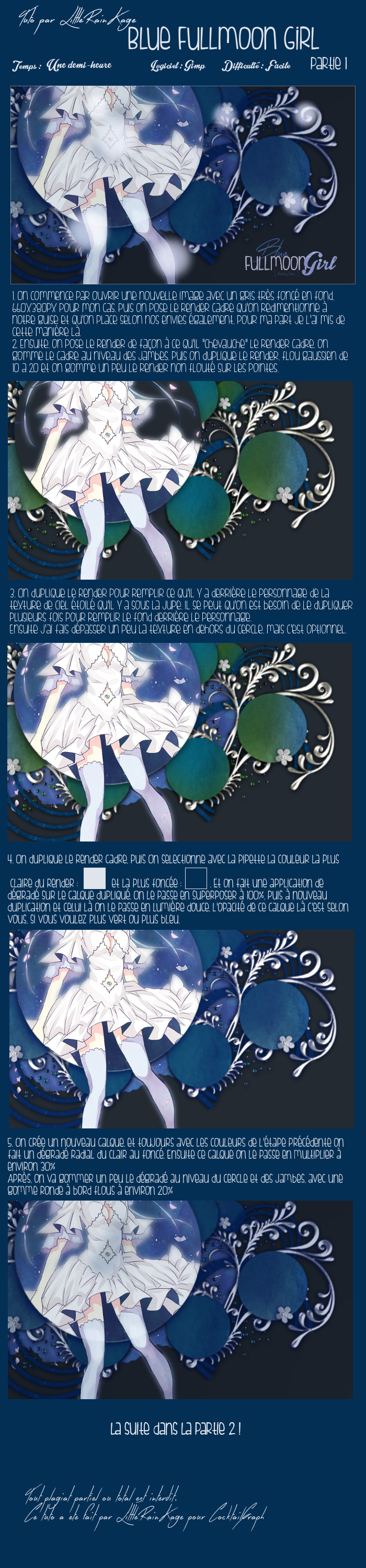 [Facile] Blue Fullmoon Girl Hve8