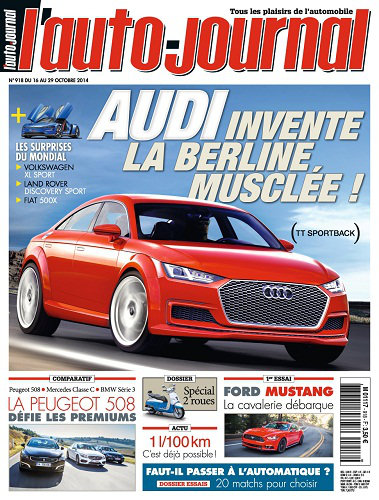 l'Auto Journal N°918 - 16 au 29 Octobre 2014