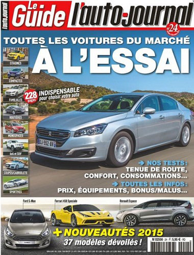 l'Auto Journal Le Guide de l'Acheteur N°24 - Octobre Décembre 2014