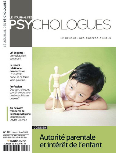 [Multi] Le Journal des Psychologues N°322 - Novembre 2014