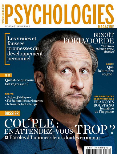 Psychologies magazine N°347 - Janvier 2015