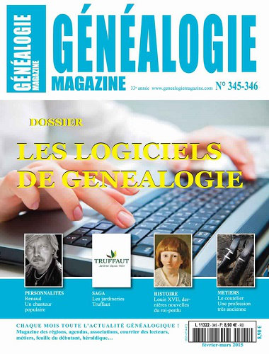 [MULTI]Généalogie Hors-Série N°345-346 - Février Mars 2015