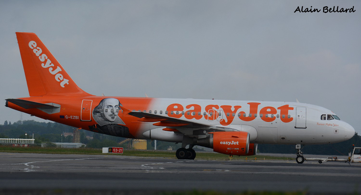 [5/02/2015] Airbus A319 (G-EZBI ) Easyjet ( william shakespeare ) 6tym