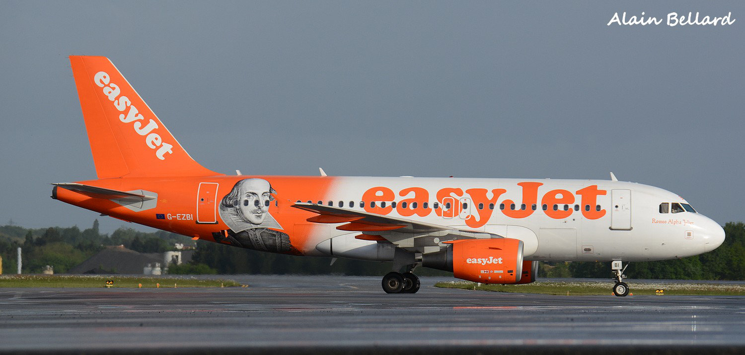 [5/02/2015] Airbus A319 (G-EZBI ) Easyjet ( william shakespeare ) H2y5