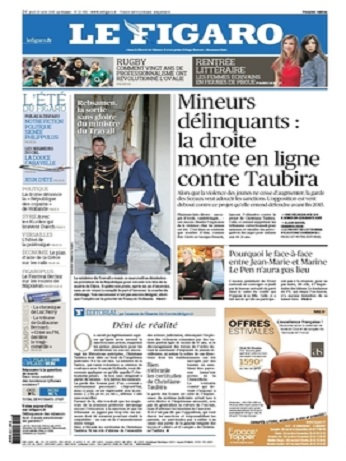 Le Figaro Du Jeudi 20 Août 2015