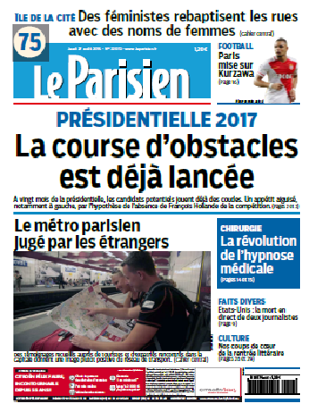 Le Parisien + Journal De Paris Du Jeudi 27 Août 2015