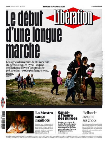 Liberation Du Mardi 08 Septembre 2015