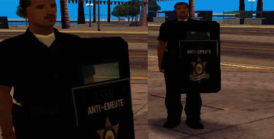 (lp) bouclier anti-émeute lspd Utby