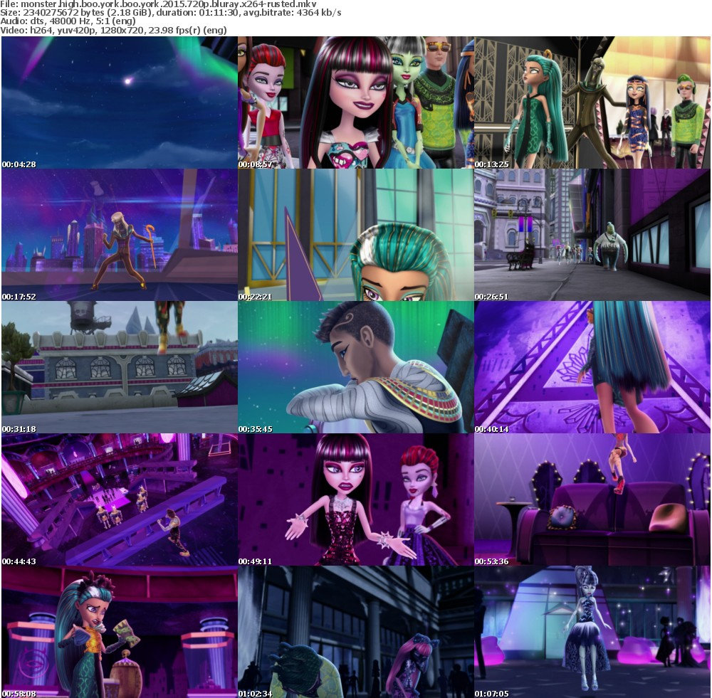 Monster High Boo York Boo York 2015 720p BluRay x264-RUSTED Iorf