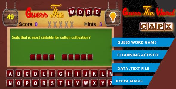 Codecanyon 8211 c2 Word Guessing Game Hs0l