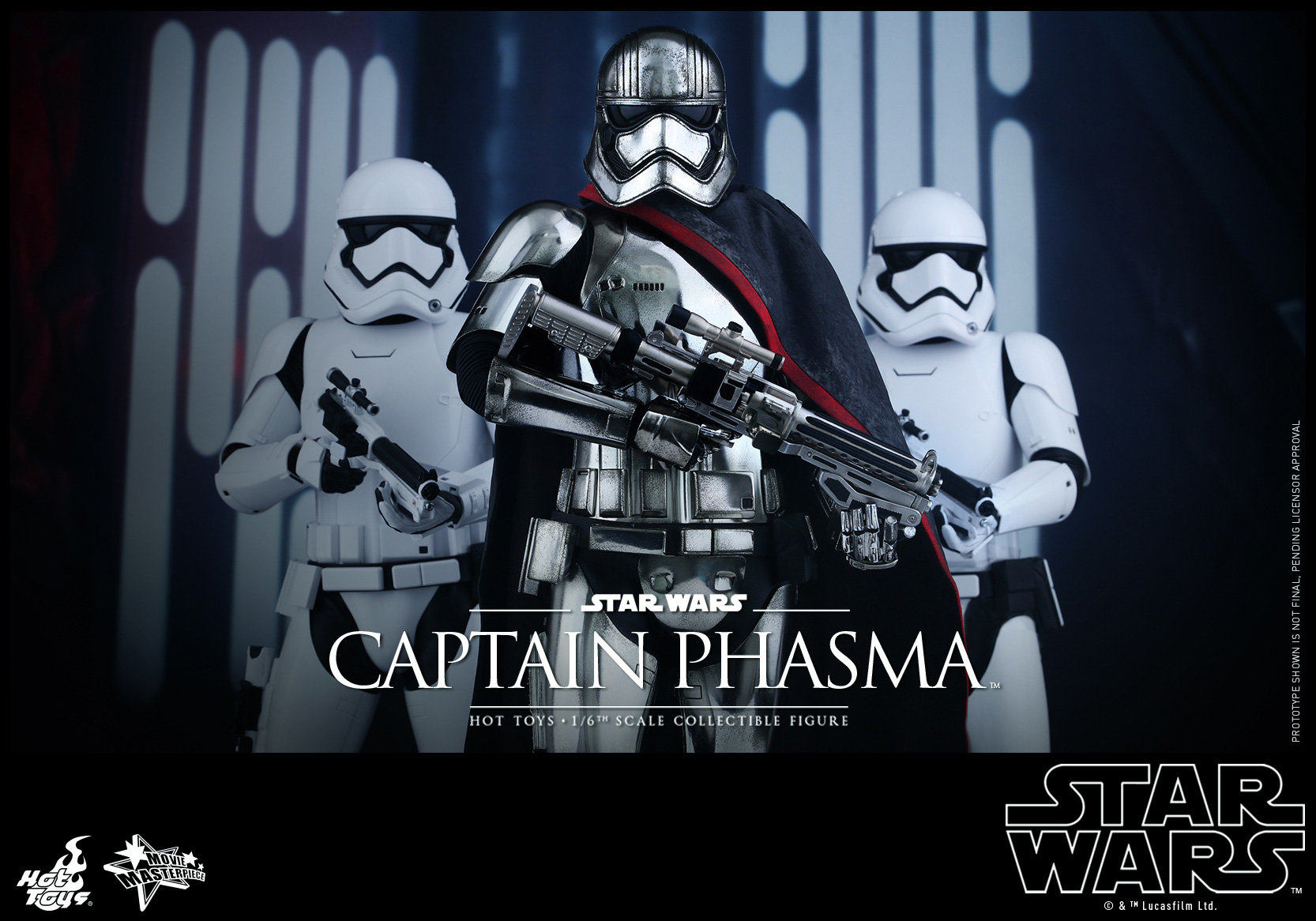 EP VII : LE REVEIL DE LA FORCE - CAPTAIN PHASMA (MMS328) 6za0