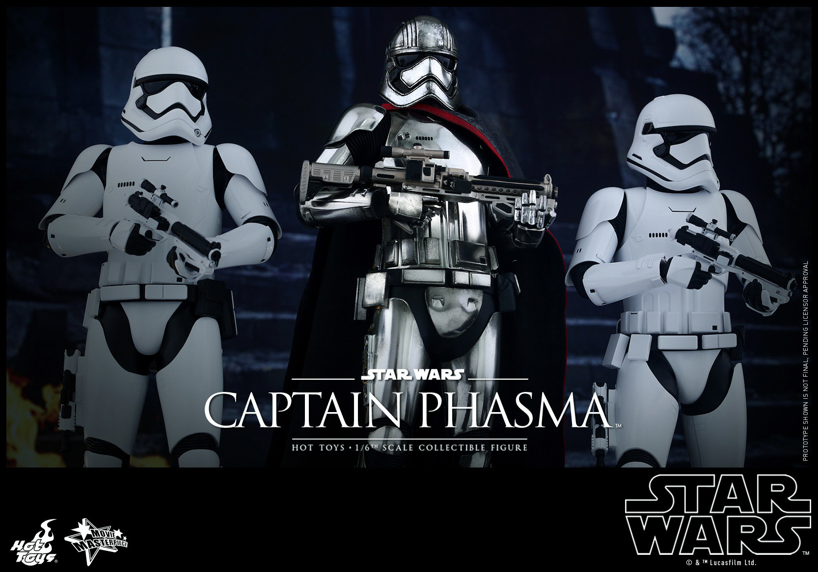 EP VII : LE REVEIL DE LA FORCE - CAPTAIN PHASMA (MMS328) Dt9u