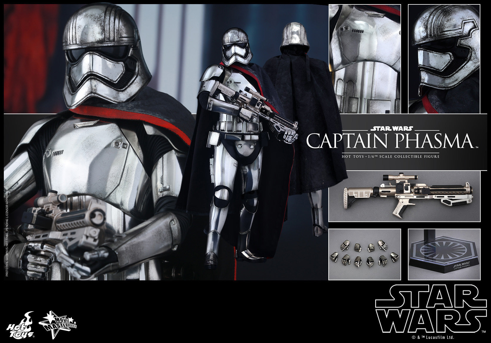 EP VII : LE REVEIL DE LA FORCE - CAPTAIN PHASMA (MMS328) Ibxz