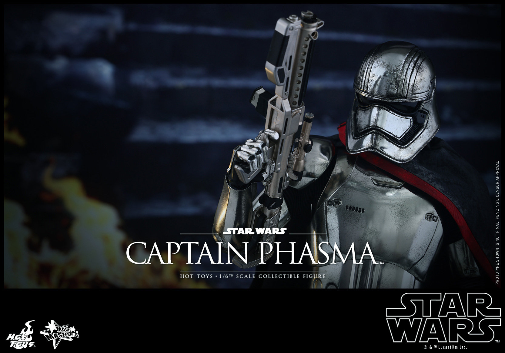 EP VII : LE REVEIL DE LA FORCE - CAPTAIN PHASMA (MMS328) Us79