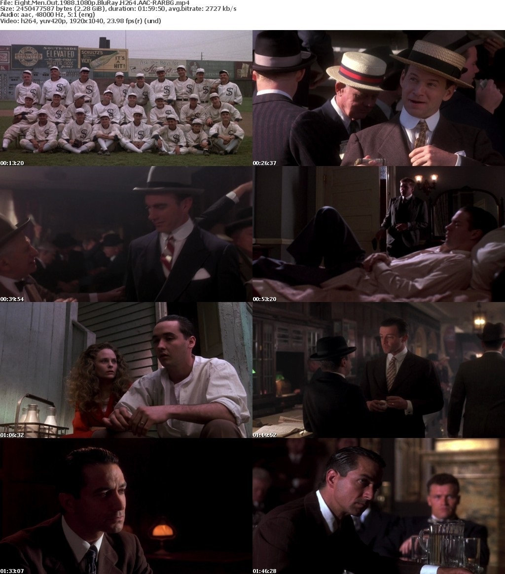 Eight Men Out 1988 1080p BluRay H264 AAC-RARBG Auvy