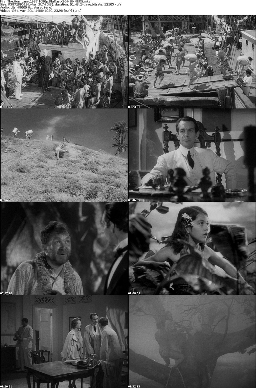 The Hurricane 1937 1080p BluRay x264-SiNNERS J52x