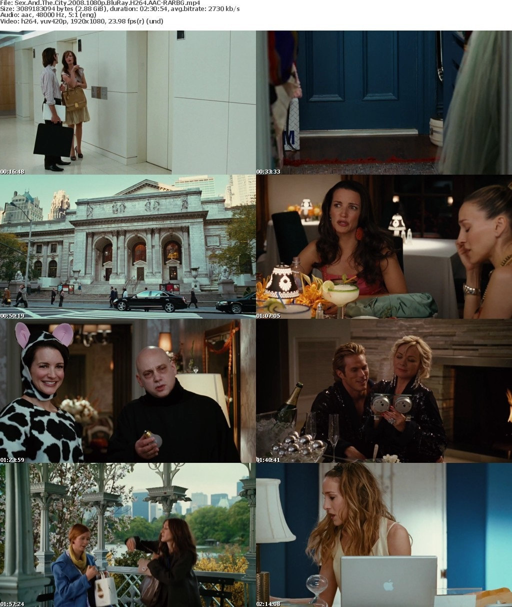 Sex And The City 2008 1080p BluRay H264 AAC-RARBG Prdo