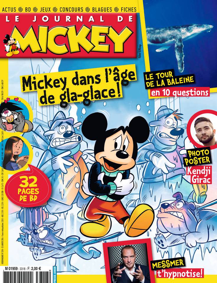 Le Journal de Mickey - N°3318 - 20 au 26 Janvier 2016