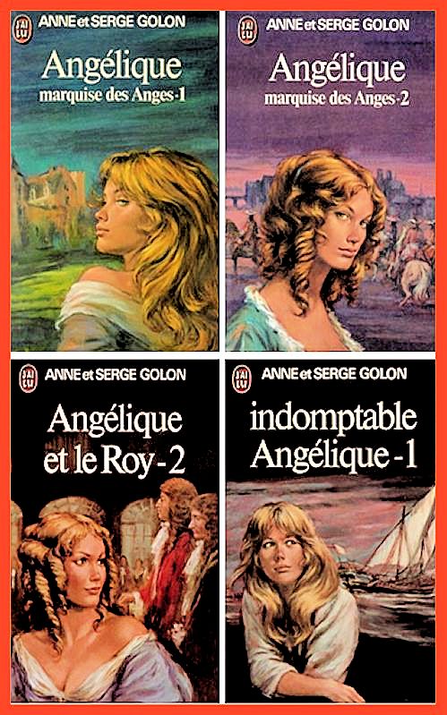 Anne et Serge Golon - Angélique marquise des anges - intégrale - 25 tomes en un seul