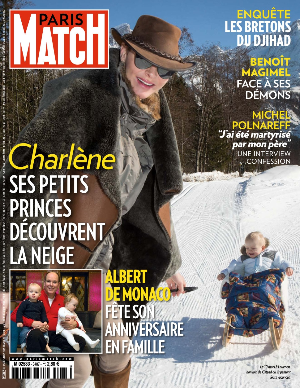 Paris Match N°3487 - 17 au 23 Mars 2016