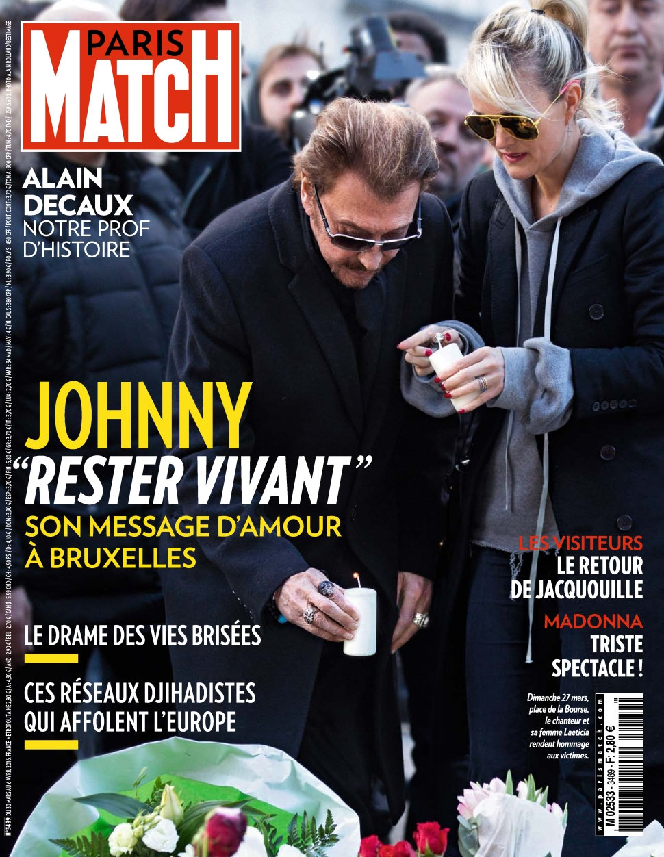 Paris Match N°3489 - 30 Mars au 6 Avril 2016