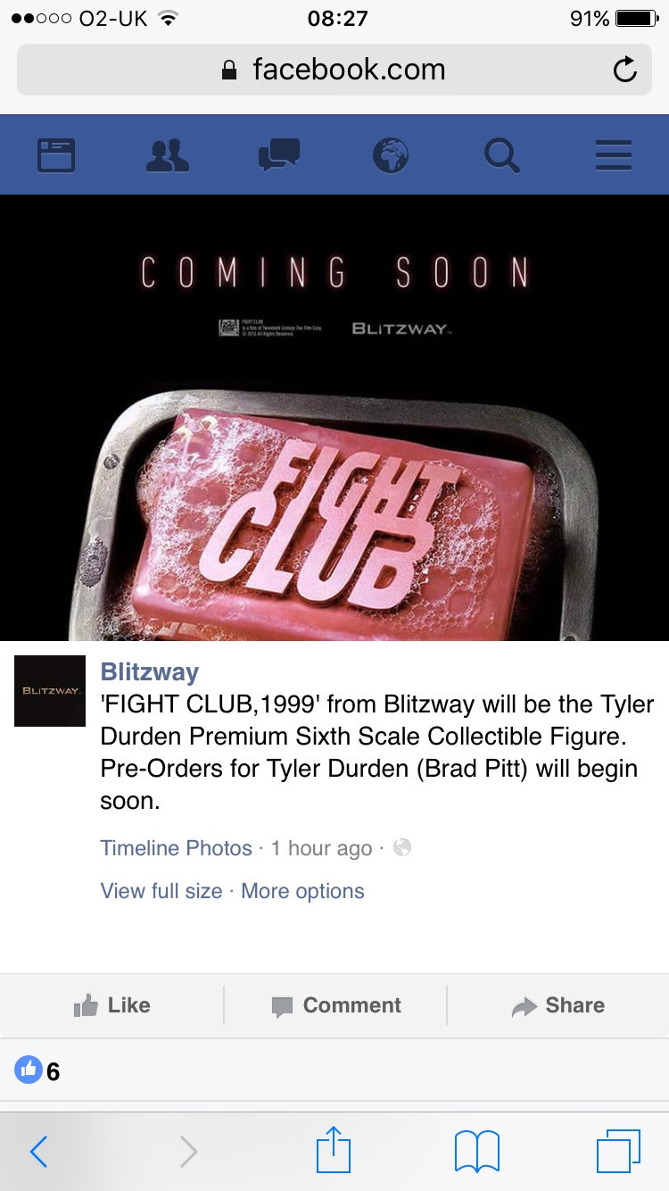 BLITZWAY - FIGHT CLUB TYLER DURDEN ULTIMATE  Y1r0