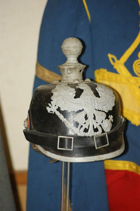 Casque à boule artillerie prussienne 1915 80bz