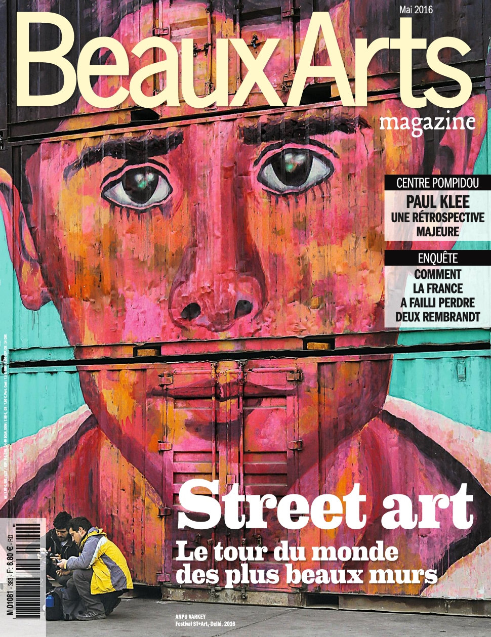 Beaux Arts magazine N°383 - Mai 2016