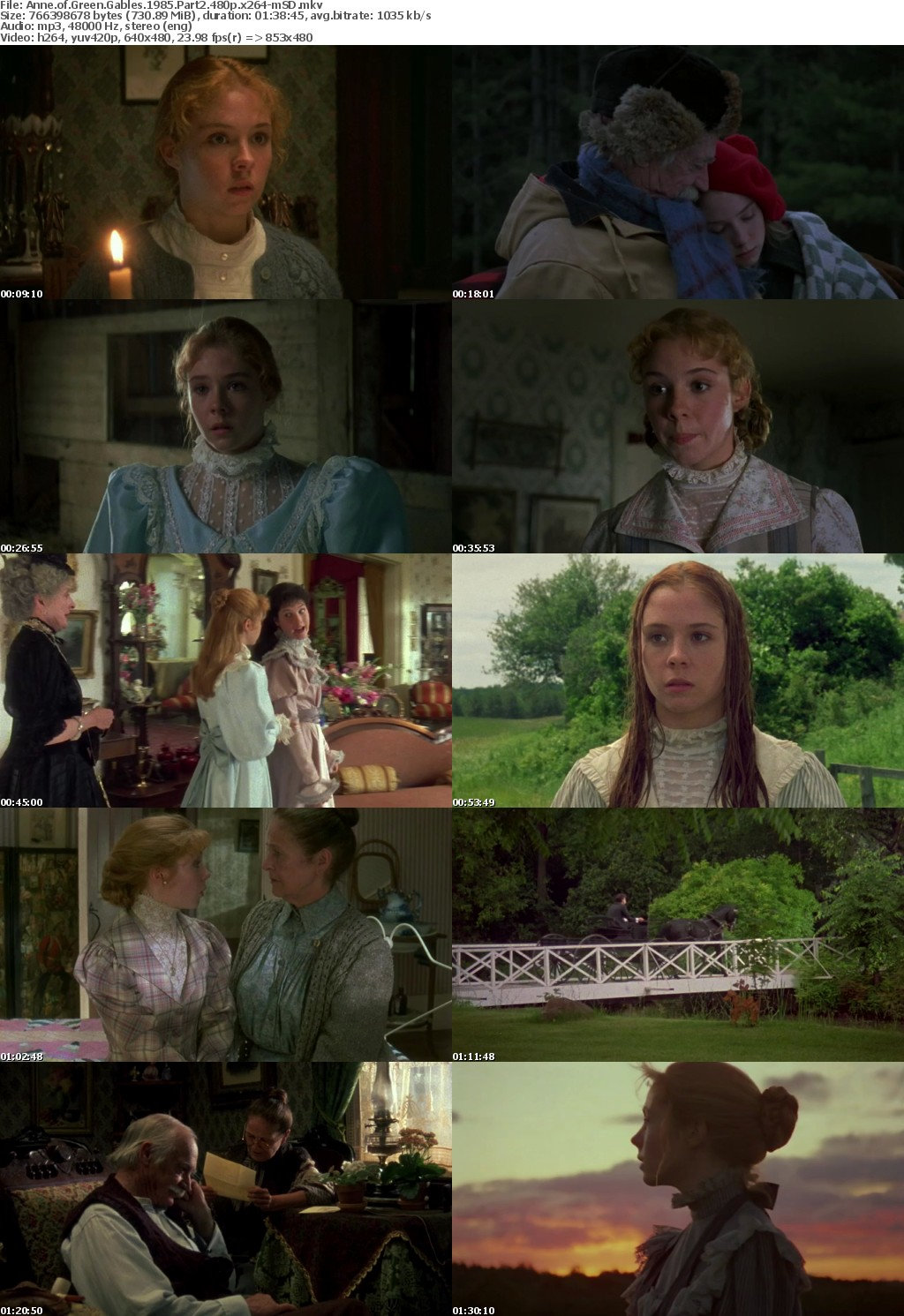 Anne of Green Gables 1985 Part2 480p  Fefu