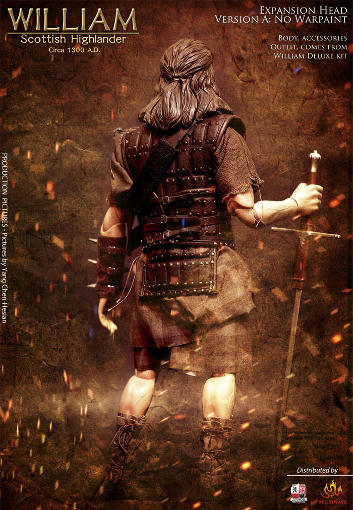 KAUSTIC PLASTIK - WILLIAM SCOTTISH HIGHLANDER Pr5u