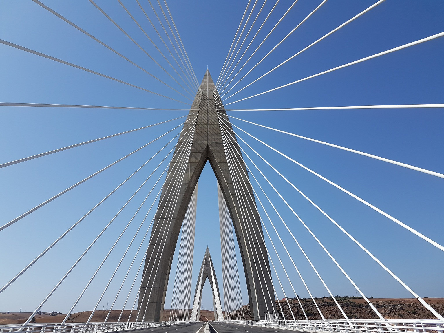 RABAT-SALÉ | Mohammed VI Cable-Stayed Bridge | 955m Length | 200m ...
